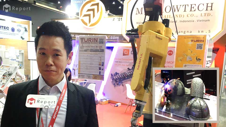 Mygrowtechthailand turin welding robot metalex