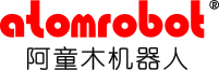 Atom Robot Logo