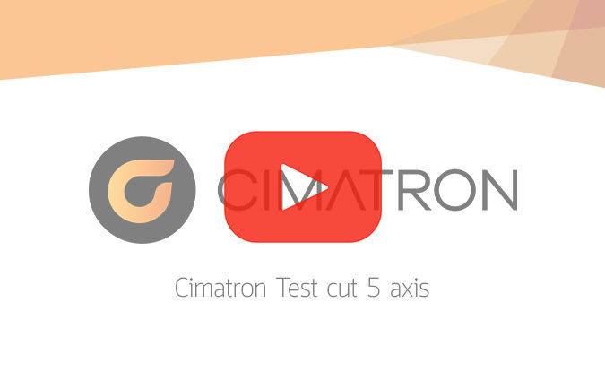 Cimatron Test cut 5 axis By MYGROWTECH (THAILAND) CO., LTD.